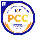 Professional Certified Coach badge awarded by International Coaching Federation